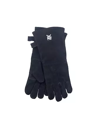 WMF | Gants de barbecue en cuir / Noir | 